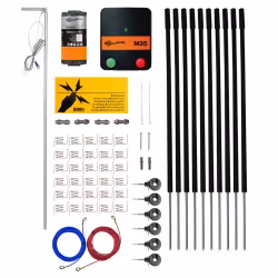 Komplett elstängselpaket för trädgård Gallagher M35 230V