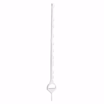Häststolpe Gallagher vit 155cm, 10-pack