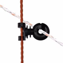 Isolator Gallagher för fjäderstålstolpar, 10-pack