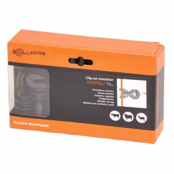Isolator Gallagher för fjäderstålstolpar, 10-pack