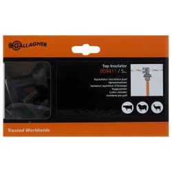 Extra toppisolator för Gallagher Fjäderstålstolpe, 5-pack