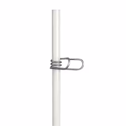 Clips rostfritt stål Gallagher för glasfiberstolpe 10mm, 25-pack