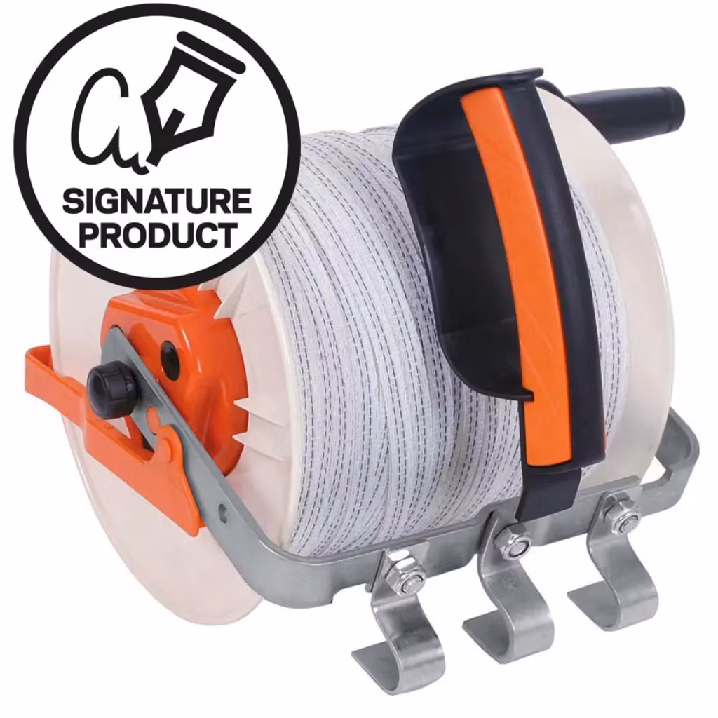 Spole med utväxling för 1200m Gallagher - Signature Product | farmab.se