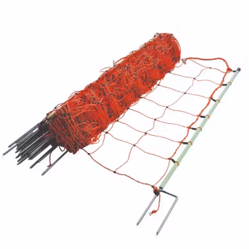 Fårnät Dubbelspets Gallagher 90cm Grön stolpe, 50m