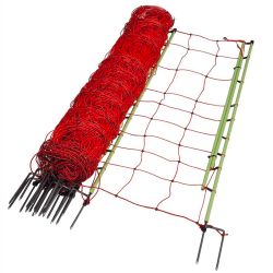 Vargnät Dubbelspets plus/min Gallagher 120cm, 50m