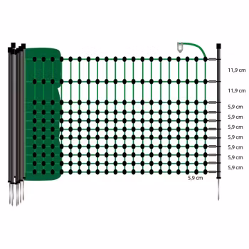 Kaninnät/Hobbynät Enkelspets Gallagher 65cm, 25m
