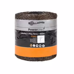 Eltråd Gallagher Vidoflex 6 PowerLine terra 400m