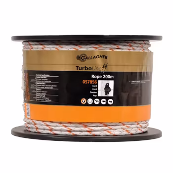 Elrep Gallagher TurboLine vit, 200m