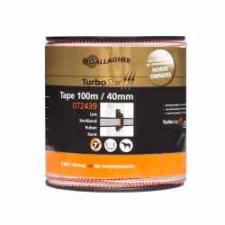 Elband Gallagher TurboStar 40mm vit, 100m