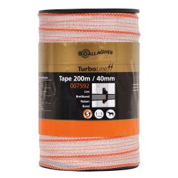 Elband Gallagher TurboLine 40mm vit, 200m