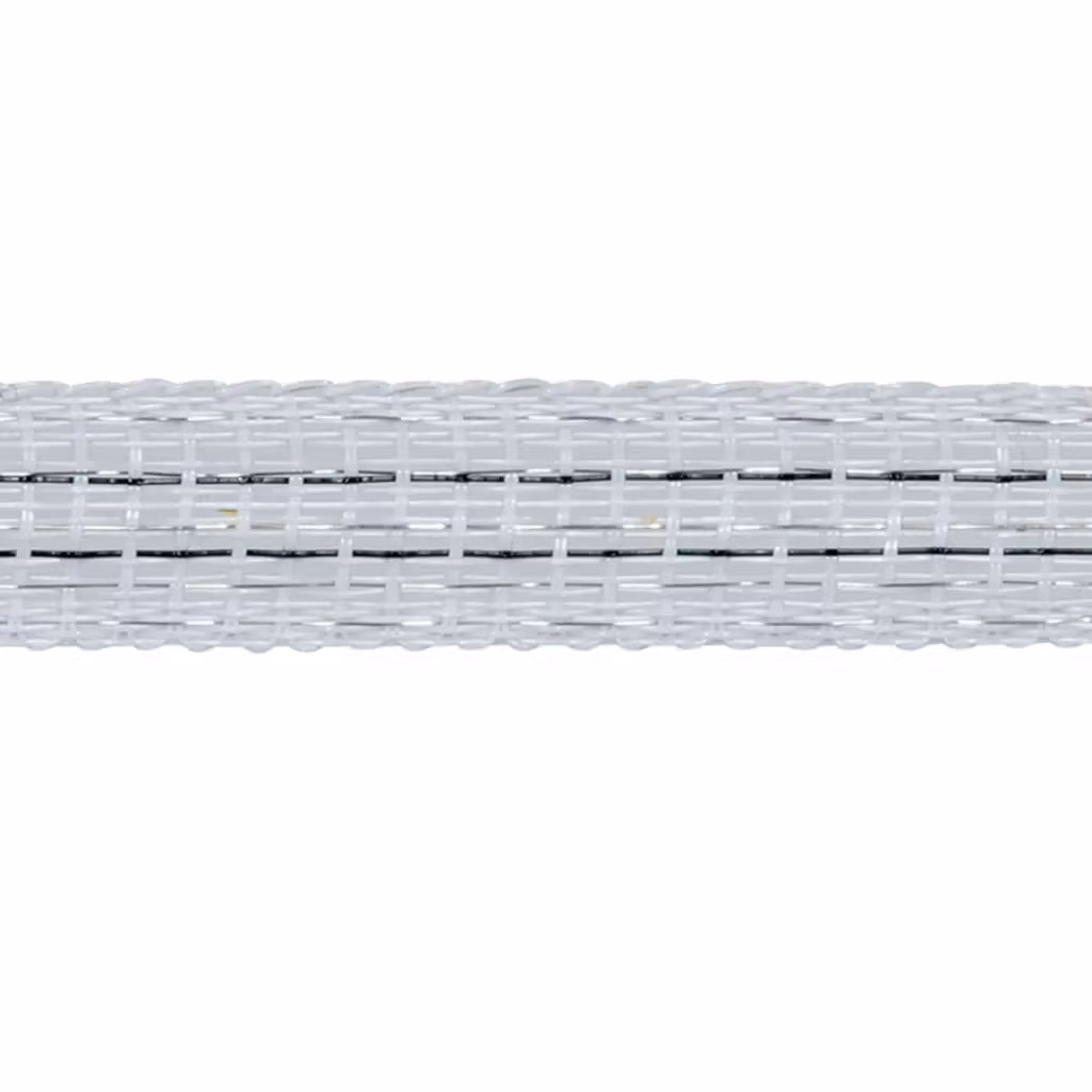 4+1 trådar för god ledningsförmåga - Elband Gallagher PowerLine 12,5mm vit, 100m | farmab.se