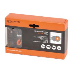 Ringisolator Gallagher XDI för stålstolpe, 10-pack