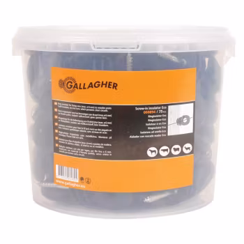 Ringisolator Gallagher Ekonomi, 75-pack