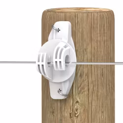 Långtidsisolator Gallagher Super vit, 1000-pack