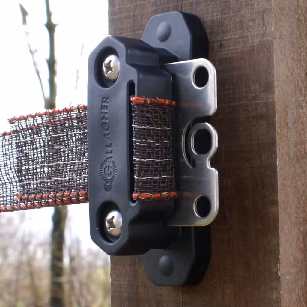 Med kontaktplatta - Hörn/spännisolator Gallagher TurboStar, 5-pack | farmab.se