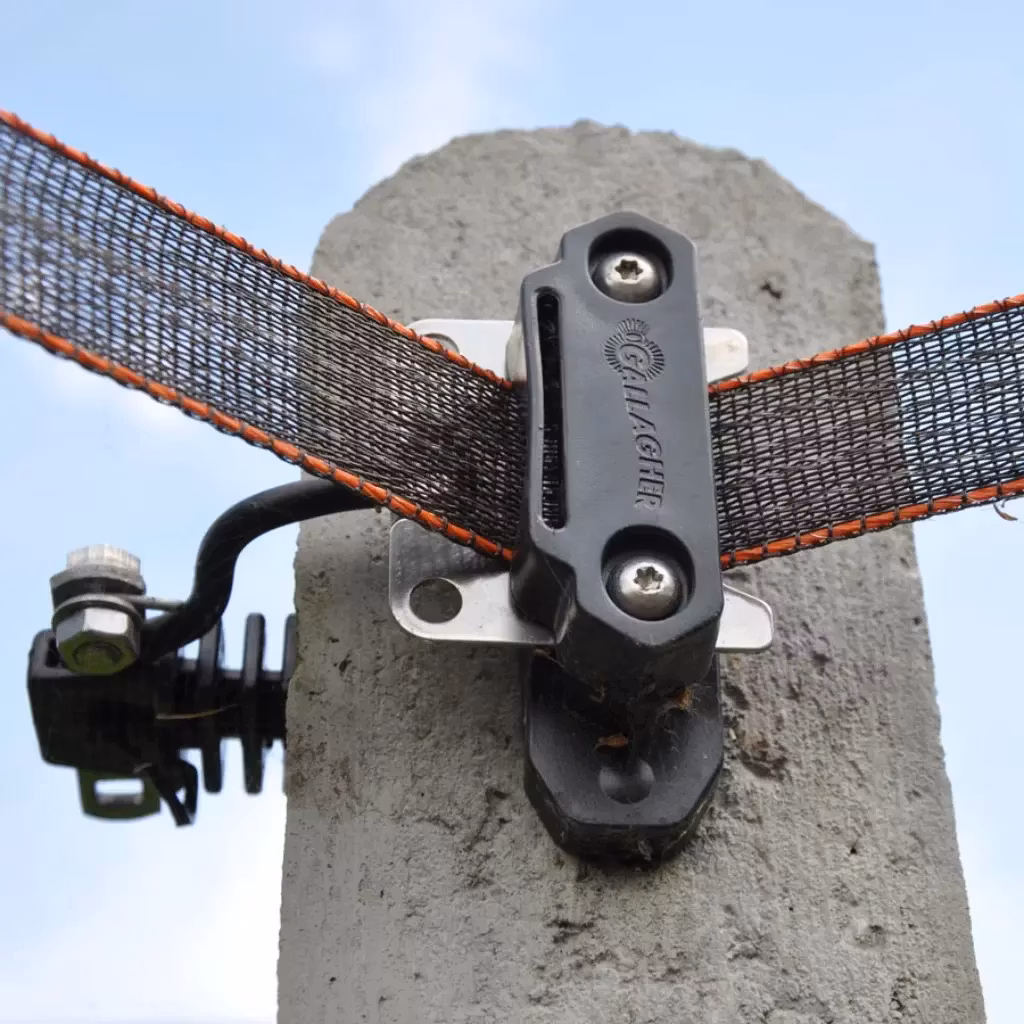 Specialkonstruktion för alla stolpmaterial - Hörn/spännisolator Gallagher TurboStar, 5-pack | farmab.se