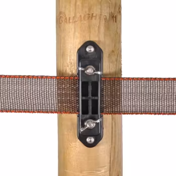 Hörn/spännisolator Gallagher TurboLine med vingmutter 5-pack