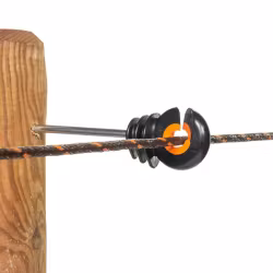 Distanshållare rak Gallagher XDI Ringisolator 10cm, 100st