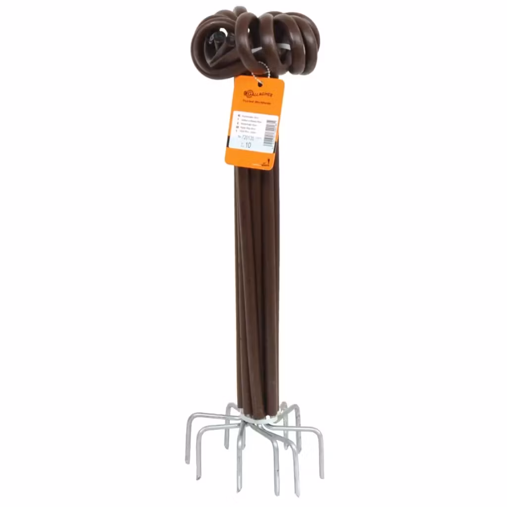 10-pack - Distanshållare Gallagher pigtail 40cm terra | farmab.se