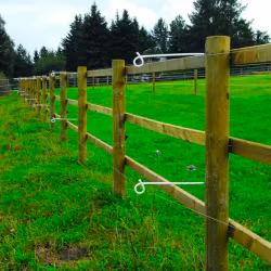 Distanshållare Gallagher pigtail 40cm vit, 10-pack