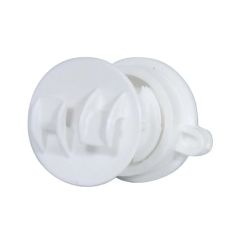 Tilläggsisolator Gallagher vit ø6-14mm, 10-pack