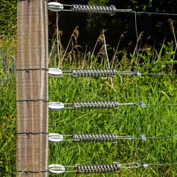 Kontaktklämma Gallagher vinklad m vingmutter, 100-pack