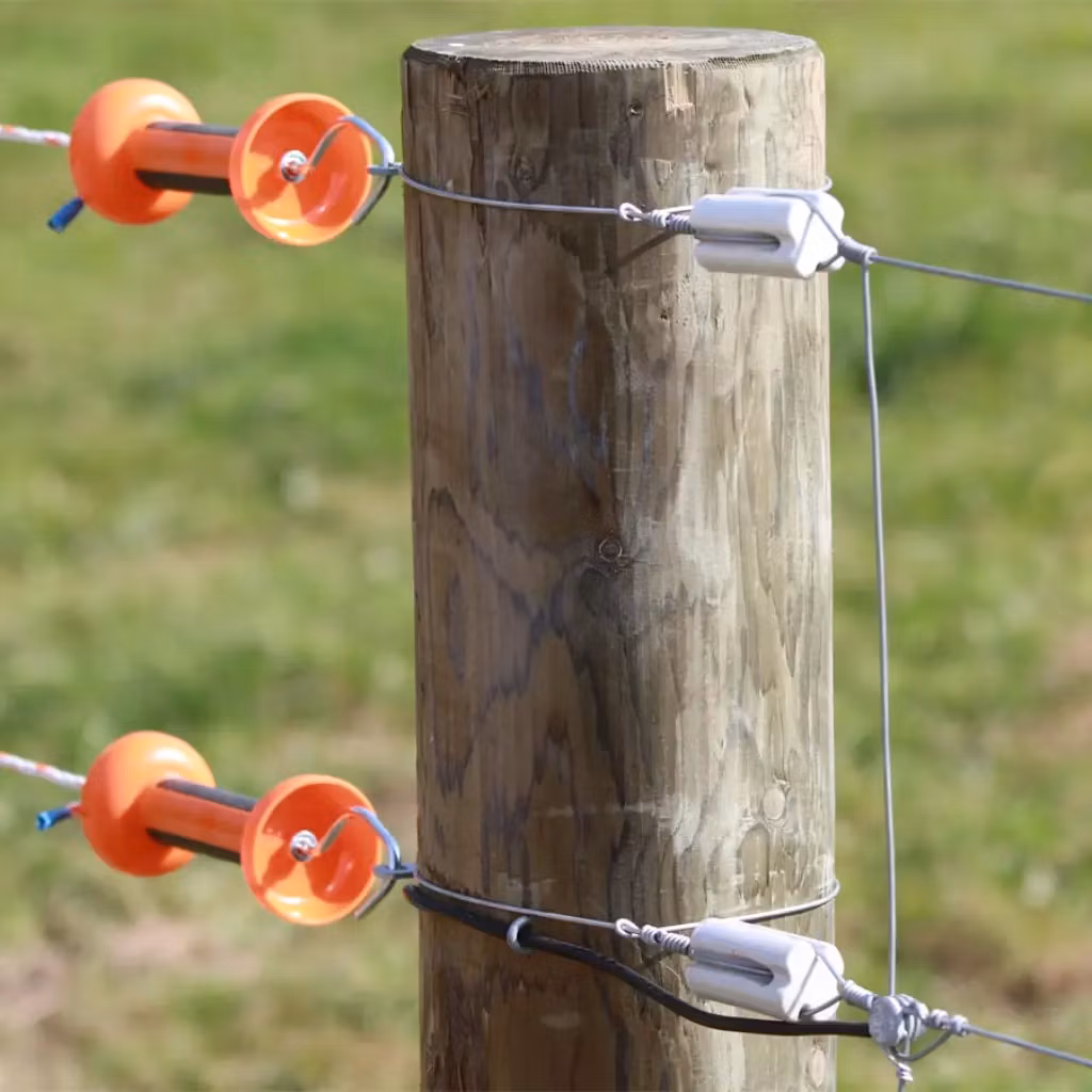 Utformad för tråd och rep - Grindhandtag Gallagher Soft Touch orange | farmab.se