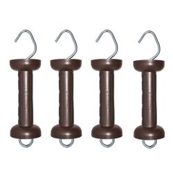 Grindhandtag Gallagher Soft Touch terra, 4-pack