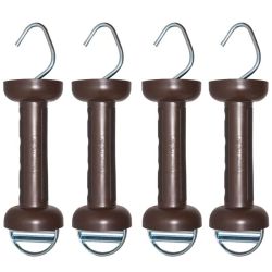 Grindhandtag Gallagher Soft Touch band terra, 4-pack