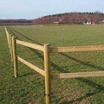 Tryckimpregnerad Trästolpe - Fyrås Trä