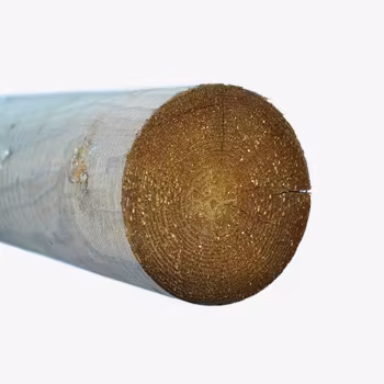 Tryckimpregnerad Trästock utan spets - Fyrås Trä