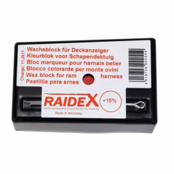 Färgblock Raidex till baggsele, Röd