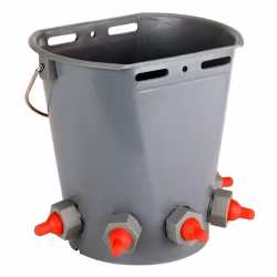 Lammbar 8 liter med 5 nappar