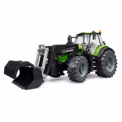 BRUDER Traktor med frontlastare, Deutz 8280 TTV 1:16