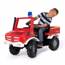 rollyUnimog Fire – Trampbrandbil för unga hjältar