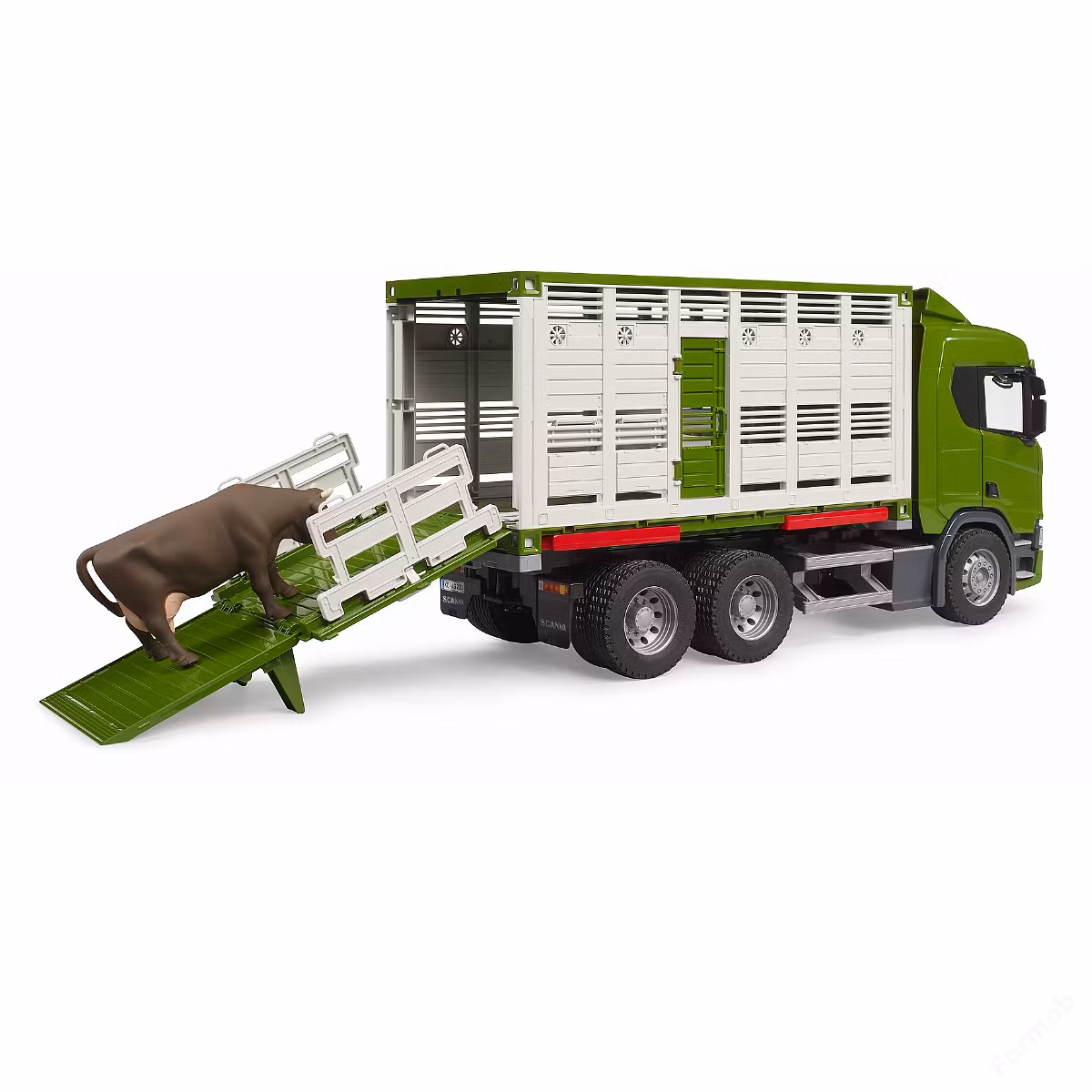 BRUDER Scania Super 560R Djurtransport 1:16