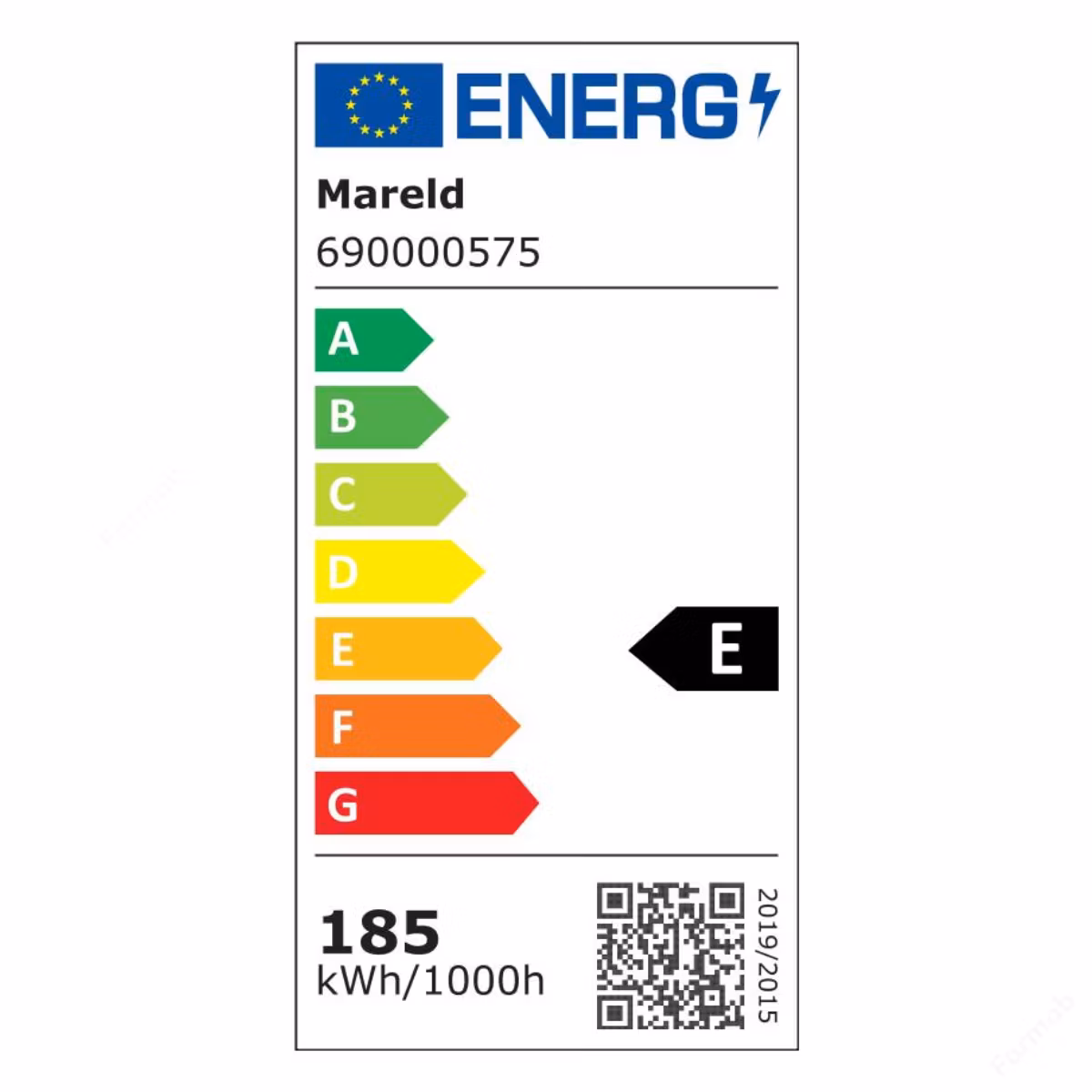 Energiklass E - Arbetslampa Starburst 16000 Mareld