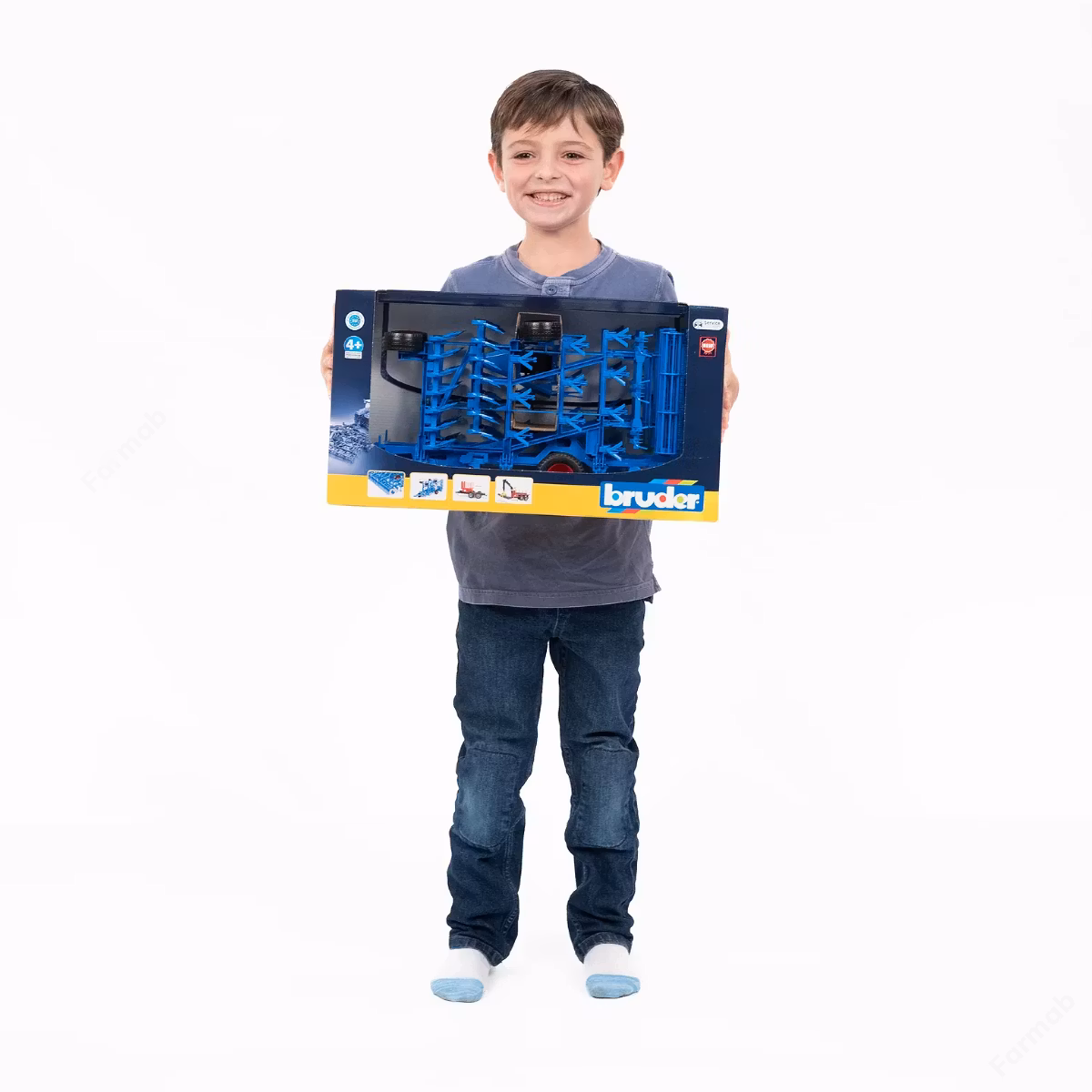 BRUDER Lemken kultivator Koralin 9, 1:16