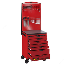 Verktygssats med panel Teng Tools, 545 delar