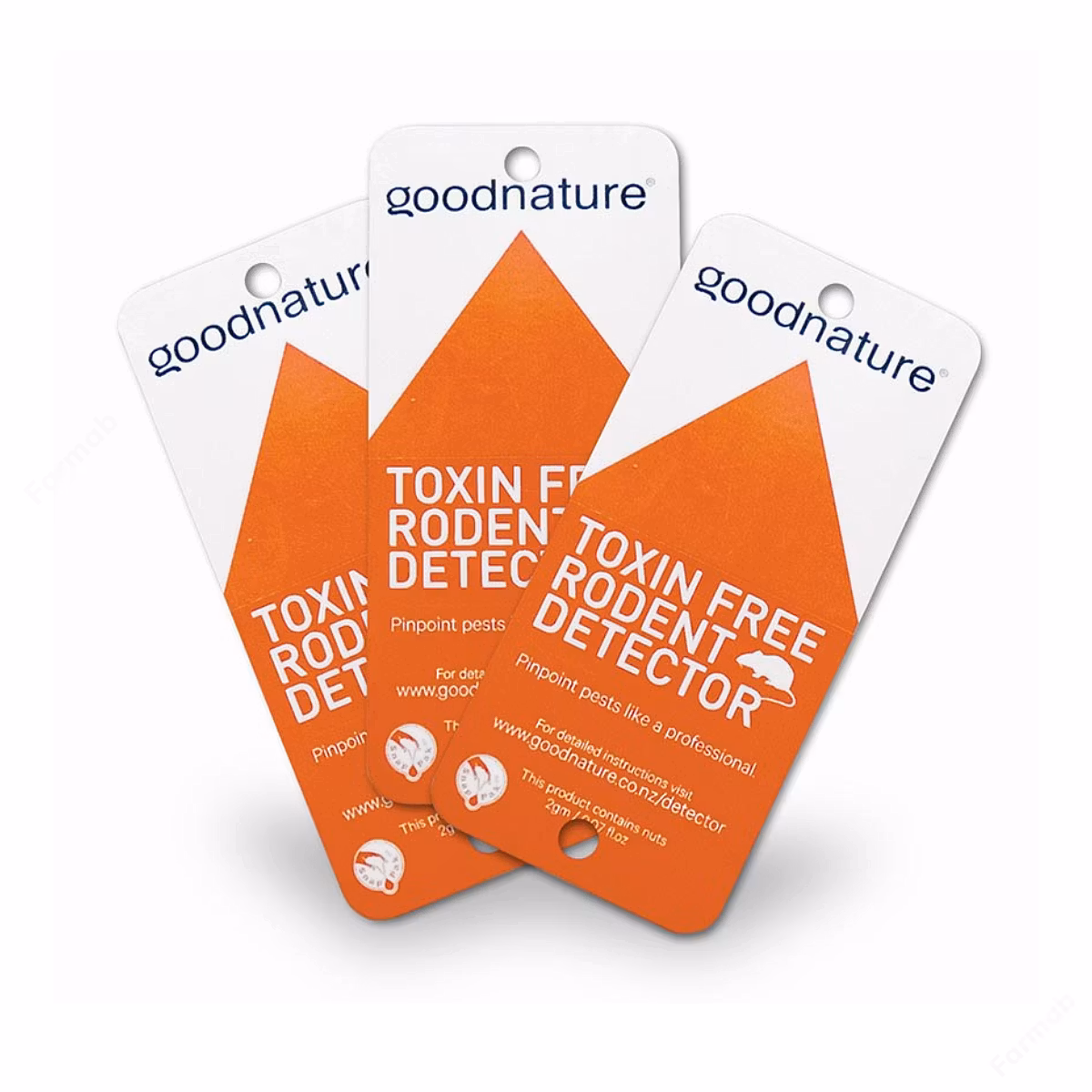 Detekteringskort gnagare, med lockmedel 25-pack