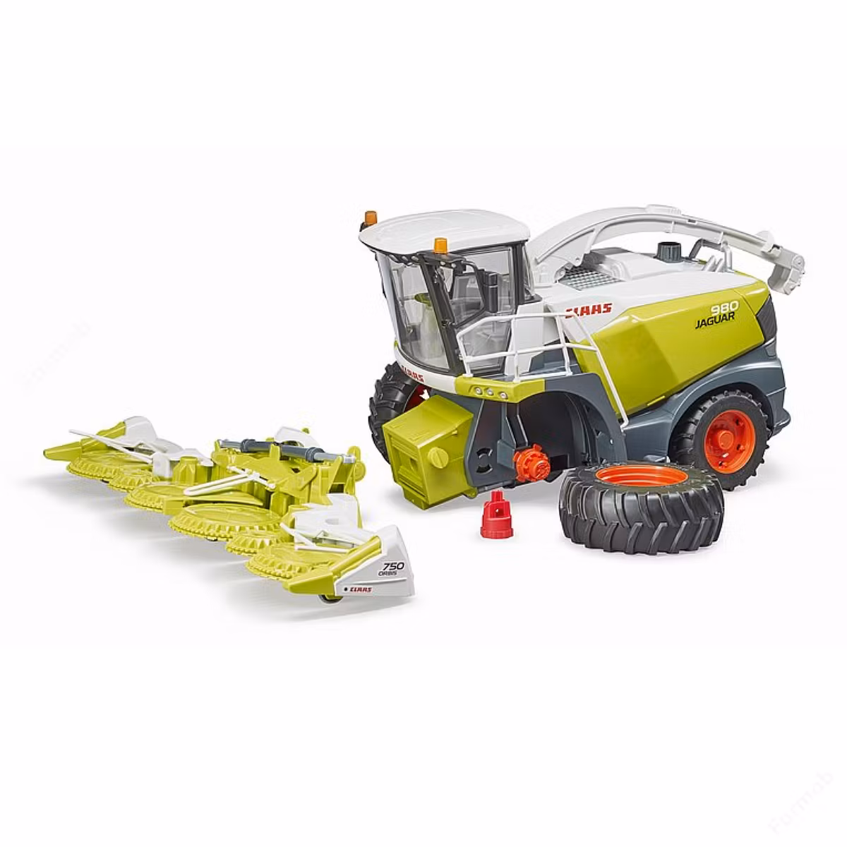 BRUDER Claas Jaguar 980, skala 1:16 - Avtagbar hack och hjul