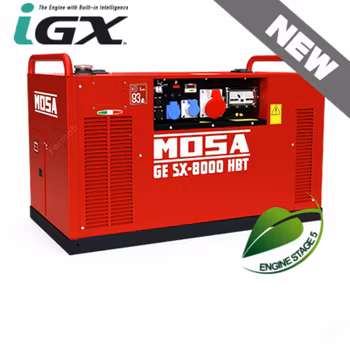 Elverk Bensin Mosa GE SX-8000 HBT 3,5/8kVA