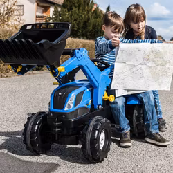 Rolly Toys Tramptraktor - New Holland med skopa