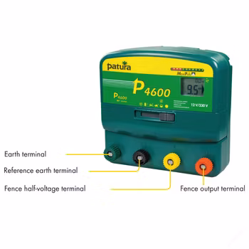 Stängselaggregat Patura P 4600 MaxiPuls, 12V/230V