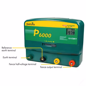 Stängselaggregat Patura P 6000 MaxiPuls, 12V/230V