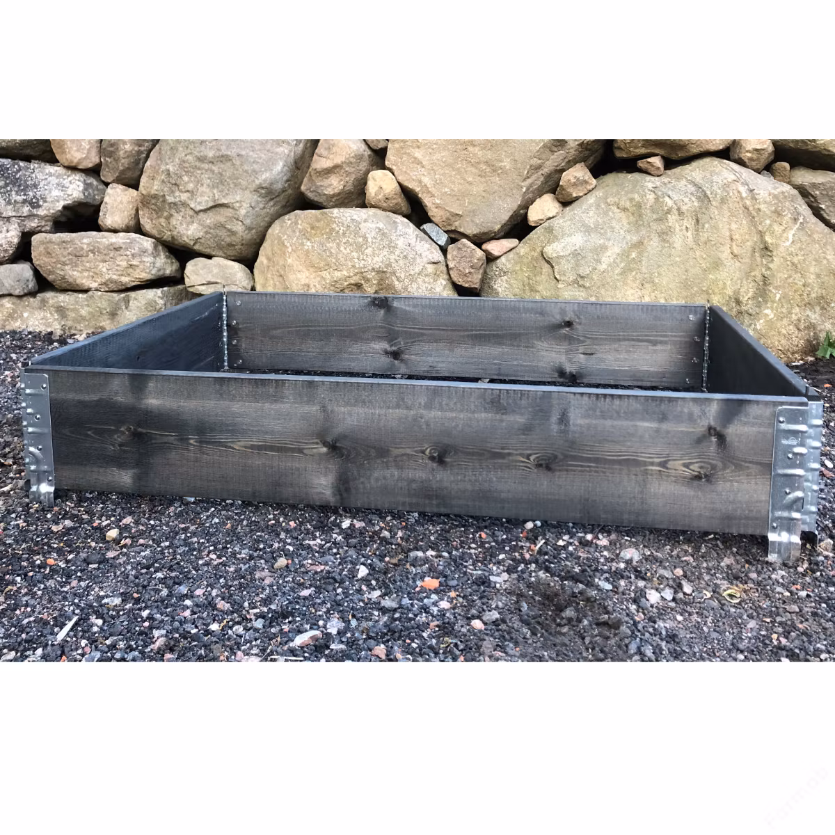 KEBAflexi-garden odlingslåda svart 80x120 cm