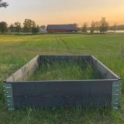 KEBAflexi-garden odlingslåda svart 80x120 cm