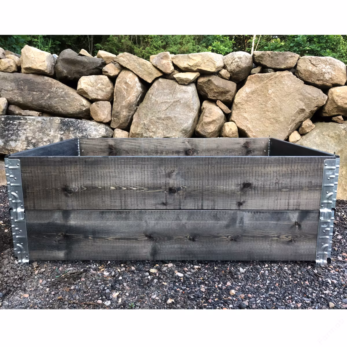 KEBAflexi-garden odlingslåda svart 80x120 cm