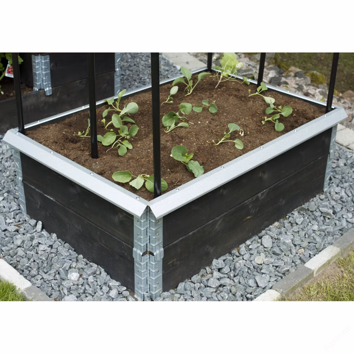 Snigelkant för odlingslåda 80x120cm