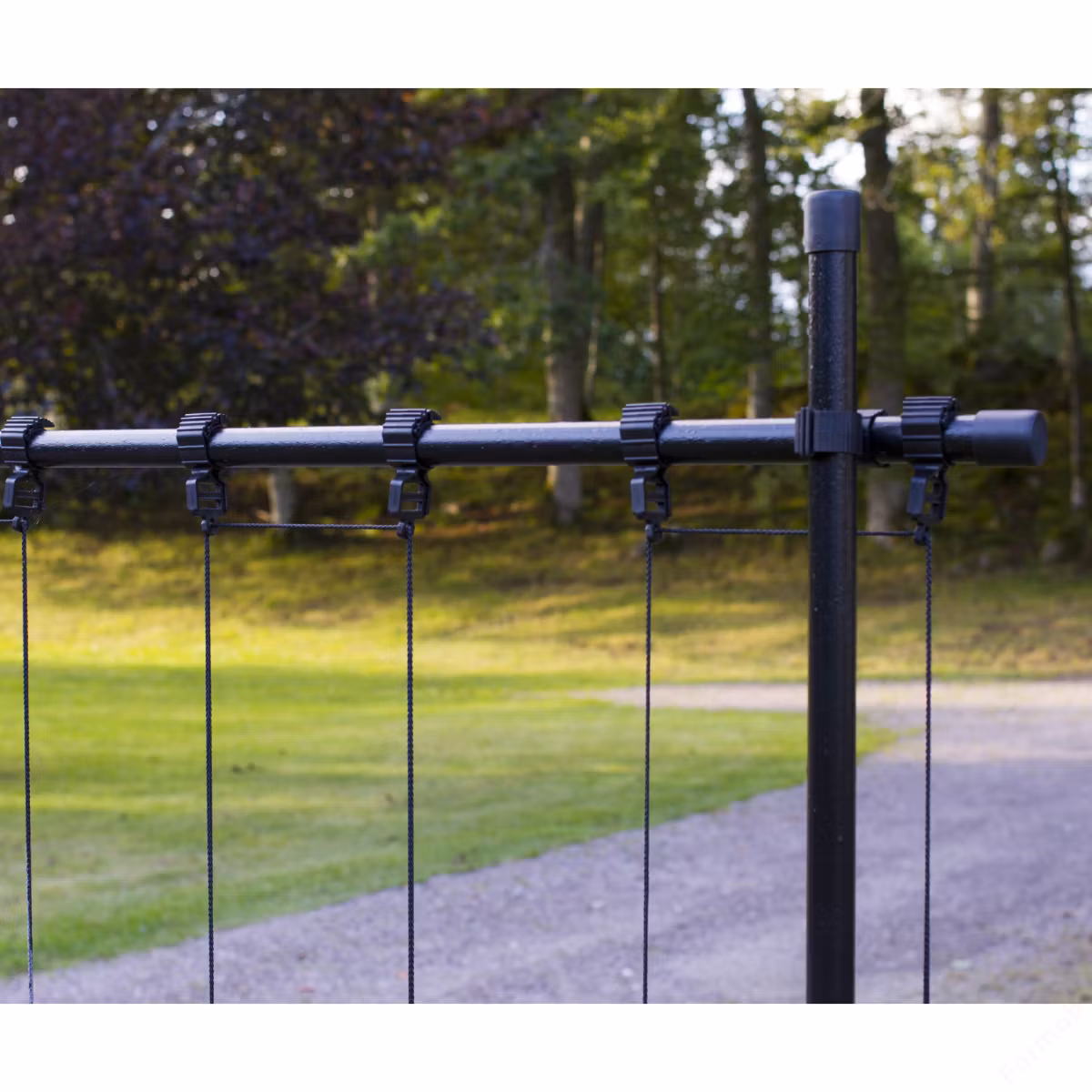 KEBAflexi-garden ramspaljé svart, 80cm